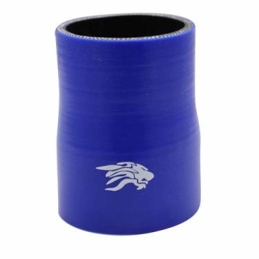 Imagem de Mangote Silicone Azul Redução 2 3/4"x2 1/2"x100mm - Cód.9488 - MSA