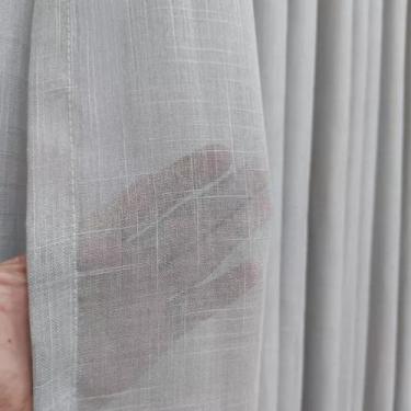 Imagem de Cortina Gaze Linho Forrada Trilho Wave Suiço 7,00x2,60 - Salvatex Conf