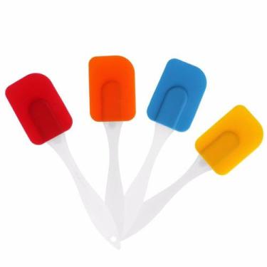 Imagem de 2Un. Espátula De Silicone Culinária Para Pães E Bolos Cozinha - Lojaf