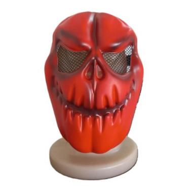 Imagem de Máscara Festa Halloween Plástico Abóbora Assustadora Terror - MHR