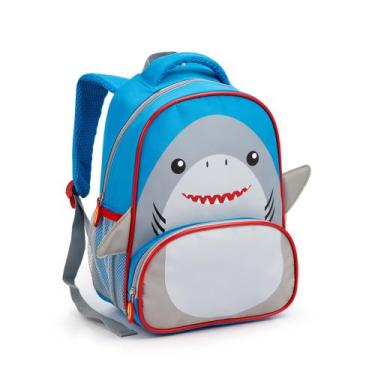 Imagem de Mochila Pequena Infantil Zoop Kid Super Fofa Menino E Menina, Azul cla