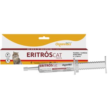 Imagem de Suplemento Vitamínico Eritrós Cat Pasta 30g Gato - Organnact
