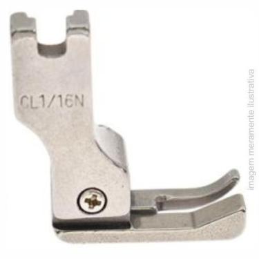 Imagem de Calcador reta pesponto com guia compensador do lado esquerdo - 1,6mm c