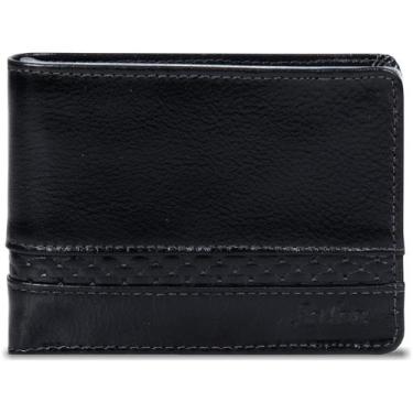 Imagem de Carteira Couro Masculina Artlux 328, Preto