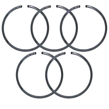 Imagem de AUMEL Kit de anel de pistão de 39 mm x 1,5 mm, 5 peças para motosserra Husqvarna 235 236 240 235E 236E 240E