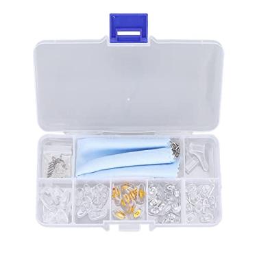 Imagem de Kit de Protetores de Nariz para óculos de Silicone Com Design I-Slip e Compatível para Reparo de óculos, Adequado para a Maioria Dos óculos, óculos de Sol - Produtos para