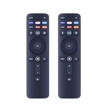 Imagem de [2 pacotes] Controle remoto universal Vizio XRT260 substituído IR adequado para todas as Smart TV Smartcast 4K P-Series V-Series D-Series M-Series XRT136 XRT140 com Hbomax, Netflix, PrimeVideo,
