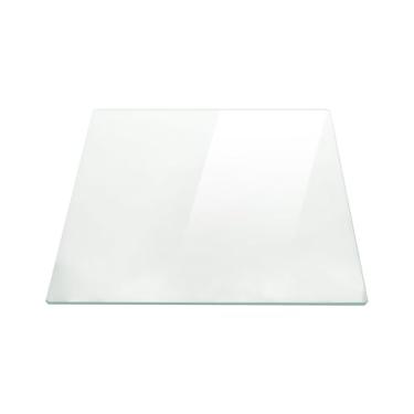 Imagem de Prateleira de vidro para geladeira WR32X10130 atualizada serve para substituição de tampa de gaveta de geladeira Ge, peças de reposição de prateleira de freezer Wr32 x 10594 (apenas vidro)