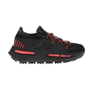 Imagem de adidas NMD_S1 Tênis masculino casual com cadarço - preto - tamanho 41