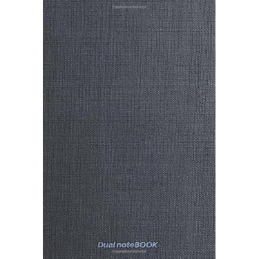 Imagem de Dual noteBOOK: blank and lined journal with alternating pages | sketchbook for jotting down notes, drawing, sketching, doodling, illustration, ... + 60 Blank) | Black knitted print design