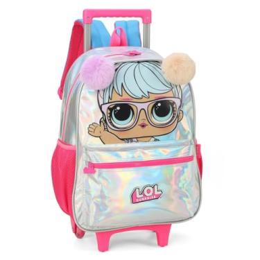 Imagem de Luxcel, Mochila Rodinhas Holográfica Oficial LOL SURPRISE Luxcel