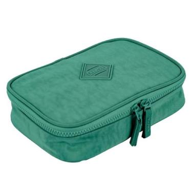 Imagem de Estojo Escolar Box Especial Crinkle Sestini, Verde Jade