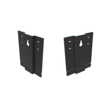 Imagem de KIT 2 Suporte Fixador Pendurador De Espelho - JOIA VIDROS ESPELHOS