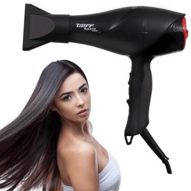 Imagem de Secador De Cabelo 110v Taiff Profissional 2000w Íon, Preto, 110V