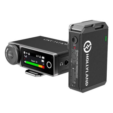 Imagem de Sistema Microfone de Lapela Hollyland Lark Max Solo 2.4Ghz Preto