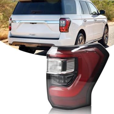 Imagem de YEQSHNG Luz traseira tipo LED adequada para Ford Expedition 2018-2022 lado direito do passageiro luz traseira substituição para JL1Z-13404-H