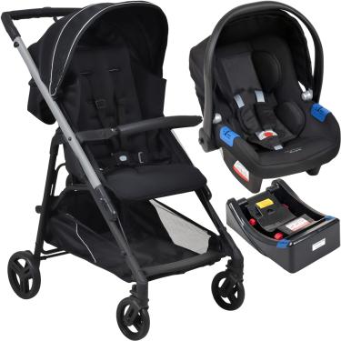 Imagem de Carrinho de Bebe Bebe Conforto Base Burigotto Tak Metal Silver