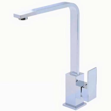 Imagem de Torneira De Bancada MonoComando Cromado 360º Misturador - Zaganza