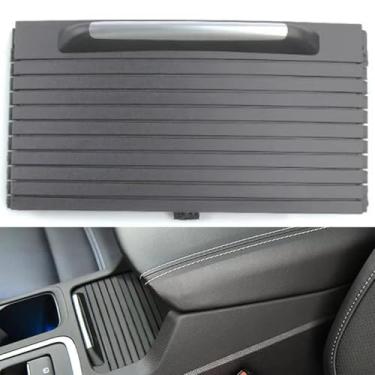 Imagem de TPUIZUS 1 Pcs Car Storage Box Persianas Deslizantes Caixa De Apoio De Braço Slide Roller Cup Holder Roller Blinds Cover para Kuga 2017-2020 GV4BS045P04AK3JA6-1