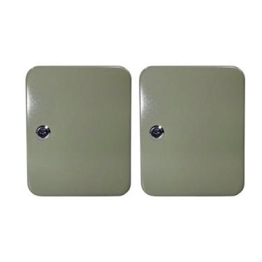 Imagem de Porta Claviculario Chaveiros Identificadores 20 Chaves Cada - Western