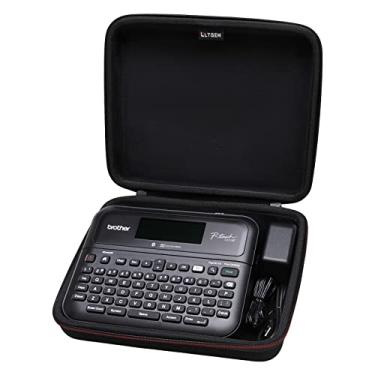 Imagem de LTGEM Capa compatível com Brother P-Touch PT- D610BT / PT-D410 / PT-D460BT / PTD600 / PTD400AD, preta