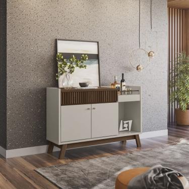 Imagem de Buffet 133cm 2 Portas 1 Gaveta 1 Nicho Lucca