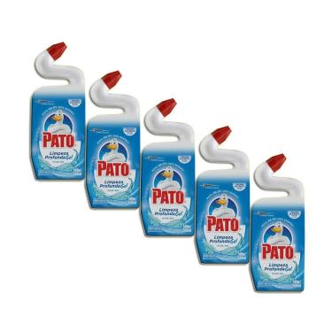 Imagem de Desinfetante Pato Limpeza Profunda Marine Kit 5
