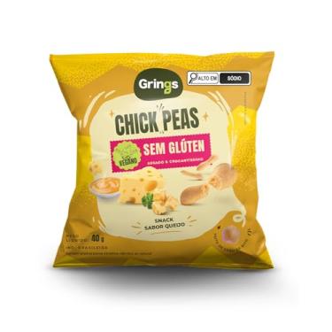 Imagem de Snack Chick Peas Sabor Queijo 40g - Grings