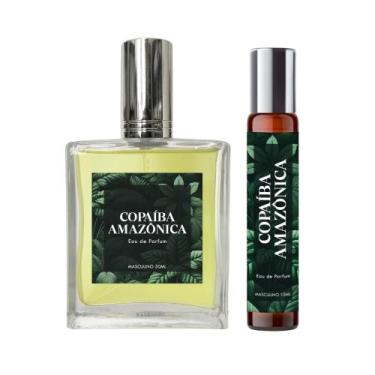 Imagem de Perfume Copaíba Amazônica Homem 50Ml + Spray 10Ml Natural - Essência D