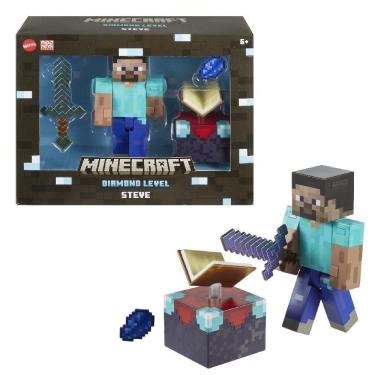 Imagem de Minecraft Diamond Steve - Mattel