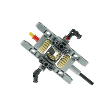 Imagem de BrickBounty 26 Pcs Differential Gear Building Block Kit for MOC Car (Random Color), Transmissions Chassis Part Truck-Joint Axle Frame Liftarm Technic Framed