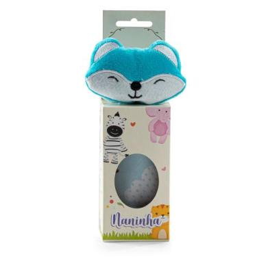 Imagem de Naninha De Bichinhos Para Bebe, Animais Raposa e Urso em Várias Cores 