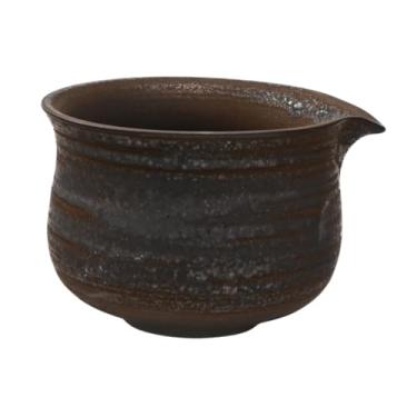 Imagem de ＫＬＫＣＭＳ Ceramic Matcha Bowl Bow, Retro Design Preto