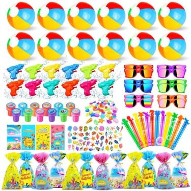 Imagem de Brinquedos de piscina de verão Party Favors Wonrynn 158 unidades para 