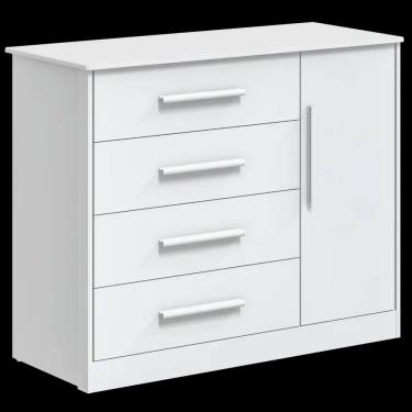 Imagem de Cômoda Bebe Moveis Peroba Charlo Dorabelly 04 gavetas Ls MDF