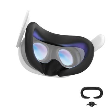 Imagem de APEXINNO VR Silicone Face Pad Cover,Anti Leakage Nose Pad,for Meta Quest 3,Face Cushion,Sweat Guard,Light Blocker,Accessories