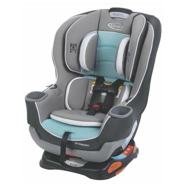 Imagem de Cadeirinha de Carro Conversível Graco Extend2Fit, Rear Facing e Forward Facing, Painel de Extensão Ajustável para Mais Espaço para as