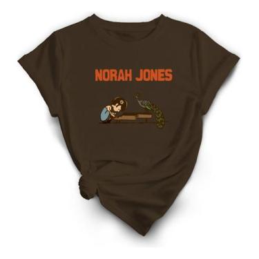 Imagem de Camiseta Frase Estampa Cantora Norah Jones, Referencia Show - Lobo Set