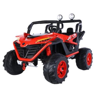 Imagem de Carro Elétrico Quadriciclo Infantil Jipe 4x4 A Bateria 12v - Bang Toys