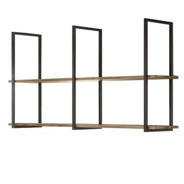 Imagem de Prateleira Suspensa Industrial Aurora Plus Demolição Preto