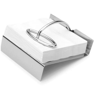 Imagem de Porta Guardanapos Forma Gloss Médio - Inox Inox