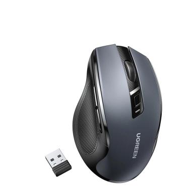 Imagem de Mouse Ergonômico Sem Fio Ugreen Silencioso Para Macbook Tablet Laptop Preto