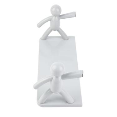 Imagem de Espaço de Armazenamento Grande, Rolamento de Carga Estável, Material Plástico, Prateleira Montada na Parede para Cozinha, Vaso Sanitário, Banheiro Com Design Economia Espaço (Cinza)