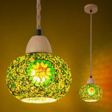 Imagem de HGMASH Luminária Pendente Turca, Marroquina, Elegante Demmex, Feita À Mão, Estilo Único Para Ambientes De Restaurante