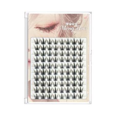 Imagem de Extensões De Cílios 3D Para Mulheres E Meninas 60 100 Peças Curvando V