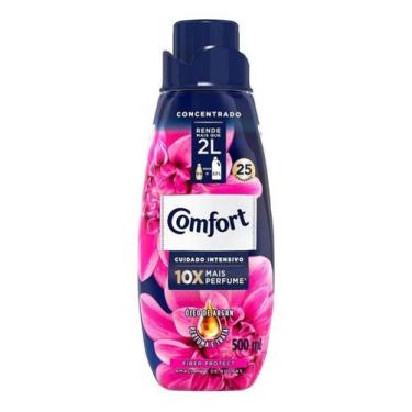 Imagem de Amaciante Concentrado Cuidado Intensivo 500ml Comfort, Óleo de Argan, 