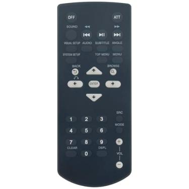 Imagem de Controle remoto de substituição RM-X168 compatível com receptor de CD/DVD de áudio automotivo Sony MEX-DV80EE MEX-DV80M EX-DV1707 MEX-DV707 MEX-DV700 MEX-DV1700U MEX-DV800 EX-DV808