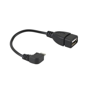 Imagem de Cabo Otg Evus Micro Usb Para Usb 2.0 C-076 15Cm - Gna
