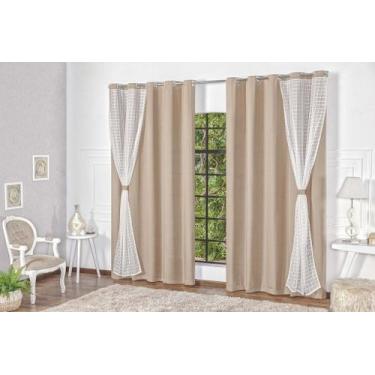 Imagem de Cortina Royale - Casa Artuz, 2m, Cáqui