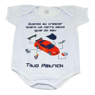 Imagem de Body Baby Branco Personalizado Carro Tunning Tunado - GMH Prod. Serv. 